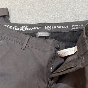 Eddie Bauer Women’s Charcoal Chinos